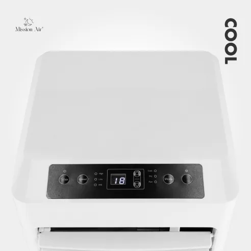 Panel sterowania klimatyzatora COOL 2,6 kW – widok z góry