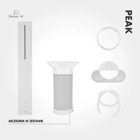 PEAK 2.1 kW WiFi Portable Air Conditioner | 3-in-1 for up to 20 m²