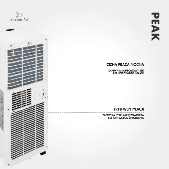 PEAK 2.1 kW WiFi Portable Air Conditioner | 3-in-1 for up to 20 m²