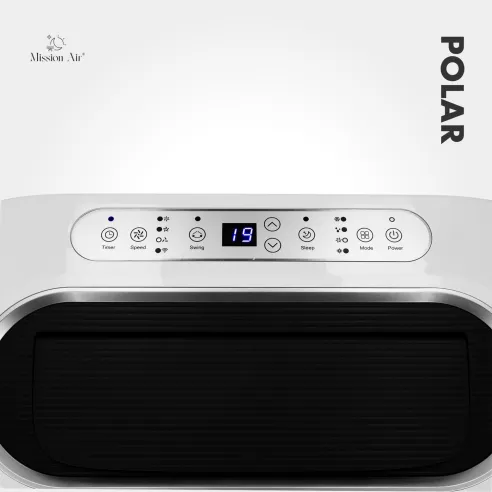 Panel sterowania klimatyzatora POLAR 4,7 kW – wyświetlacz