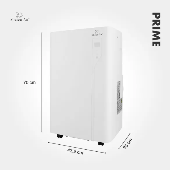 PRIME 3.5 kW WiFi Portable Air Conditioner | 3-in-1 for up to 35 m²