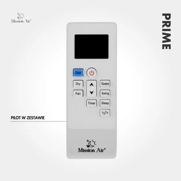 PRIME 3.5 kW WiFi Portable Air Conditioner | 3-in-1 for up to 35 m²