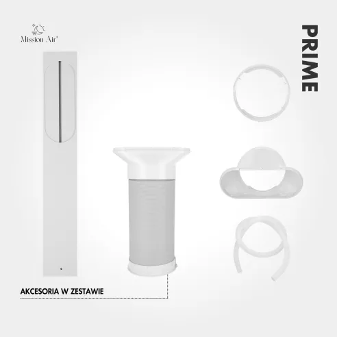 PRIME 3.5 kW WiFi Portable Air Conditioner | 3-in-1 for up to 35 m²