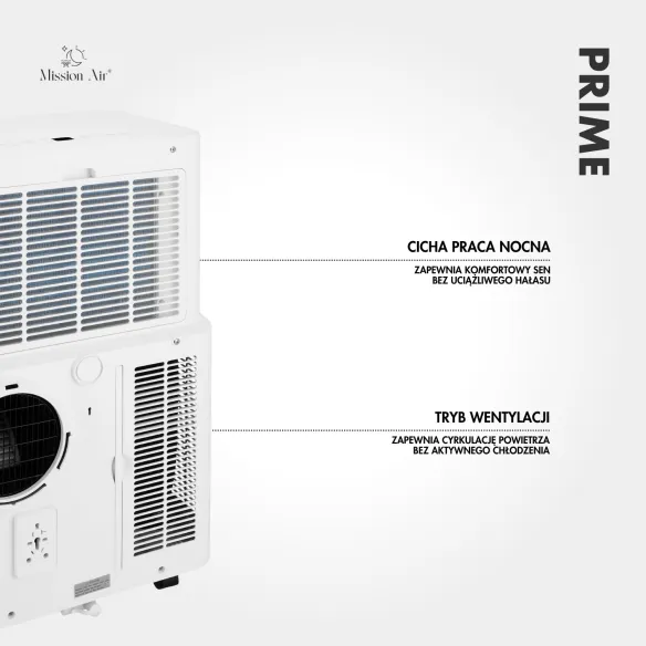 PRIME 3.5 kW WiFi Portable Air Conditioner | 3-in-1 for up to 35 m²
