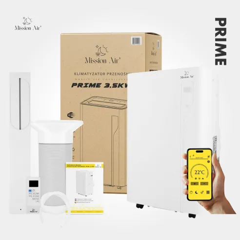 PRIME 3.5 kW WiFi Portable Air Conditioner | 3-in-1 for up to 35 m²