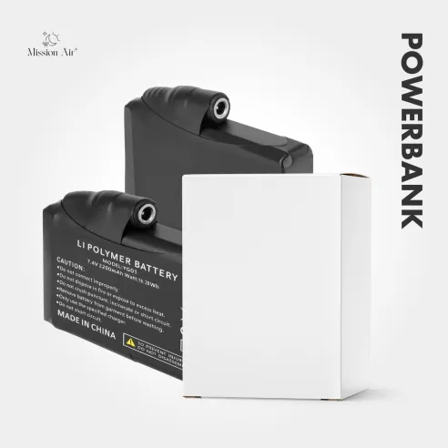 Powerbank 2200 mAh | Kompaktowy do odzieży i akcesoriów USB