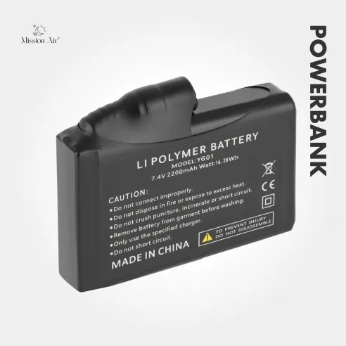 2200 mAh Power Bank | Compact for USB Clothing & Accessories