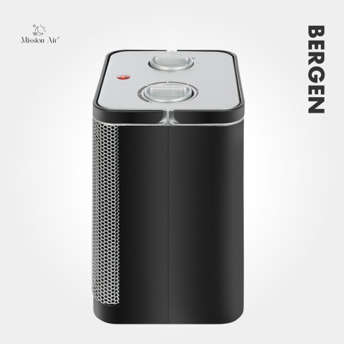 Termowentylator BERGEN 1500W | 2 Moce, Zabezpieczenia, IP20