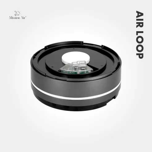 AirLoop Bladeless Fan | HEPA, 8 Speeds, 67 cm, Grey