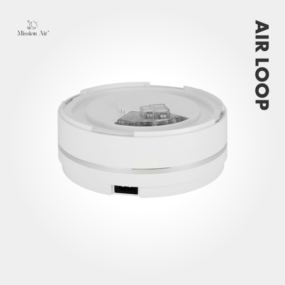 AirLoop Bladeless Fan | HEPA, 8 Speeds, 67 cm, White