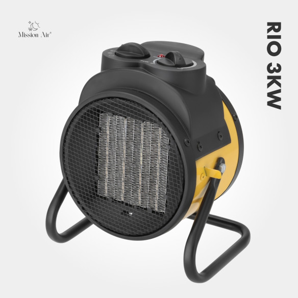 RIO PTC 3000 W Electric Air Heater | Compact