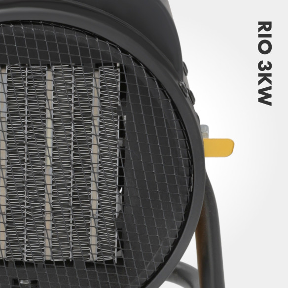 RIO PTC 3000 W Electric Air Heater | Compact