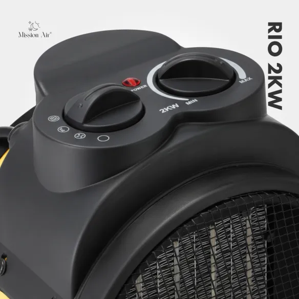 RIO PTC 2000 W Electric Air Heater | Compact