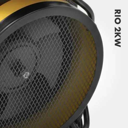 RIO PTC 2000 W Electric Air Heater | Compact