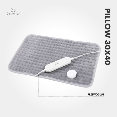 Poduszka grzewcza PILLOW 30×40 cm | Elektryczna, miękka