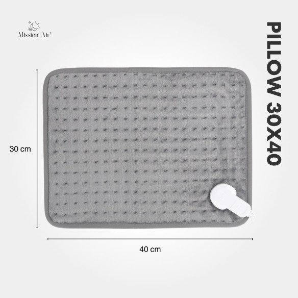 Poduszka grzewcza PILLOW 30×40 cm | Elektryczna, miękka