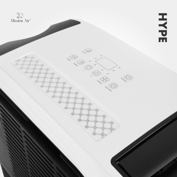 HYPE 4 kW WiFi Portable Air Conditioner | 4-in-1 for up to 45 m²