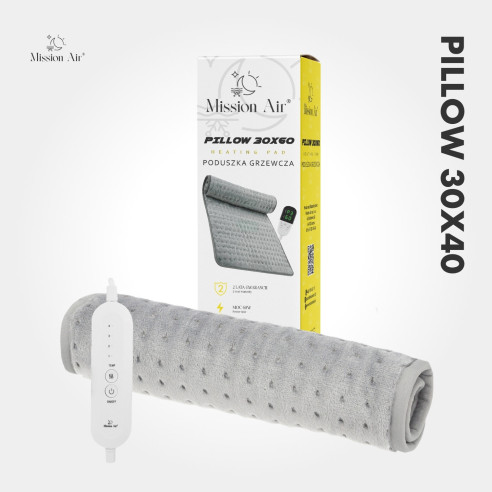 Poduszka grzewcza PILLOW 30×40 cm | Elektryczna, miękka