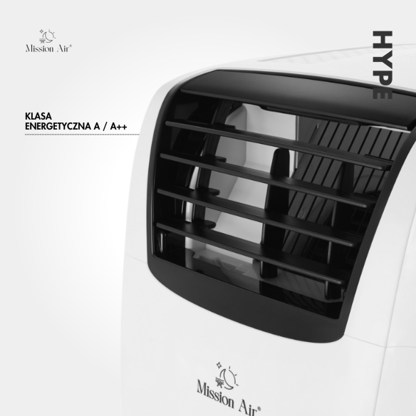 HYPE 4 kW WiFi Portable Air Conditioner | 4-in-1 for up to 45 m²