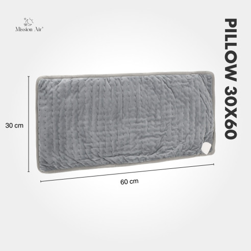 Poduszka grzewcza PILLOW 30×60 cm | Elektryczna, na plecy