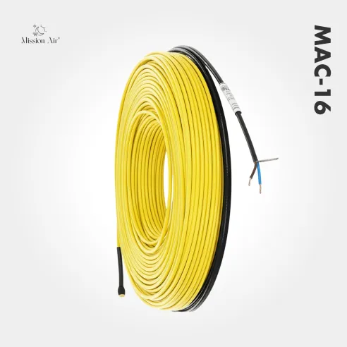 Przewód grzewczy MAC-16 | 16 W/mb, długość 7,5–154 m, wewnętrzny