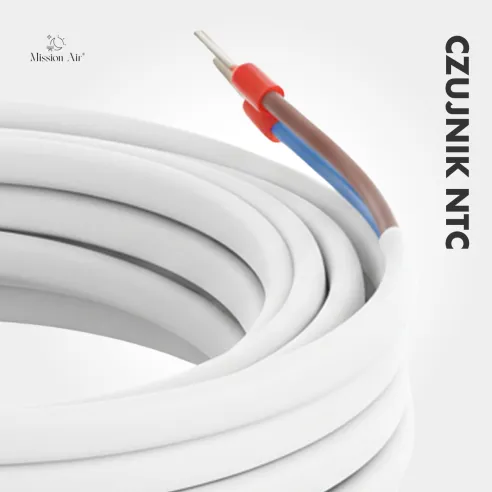 NTC 10kΩ Floor Temperature Sensor | 3 m, White