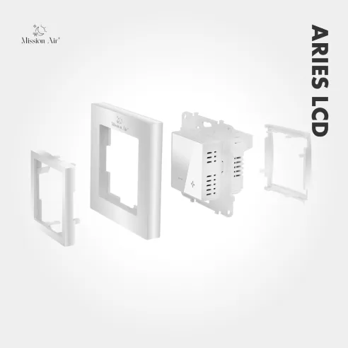 ARIES LCD Room Temperature Controller | White