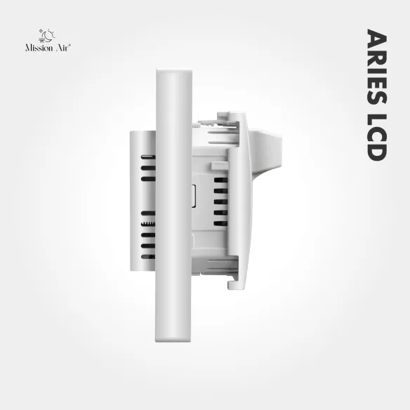 Regulator temperatury ARIES LCD pokojowy | Biały