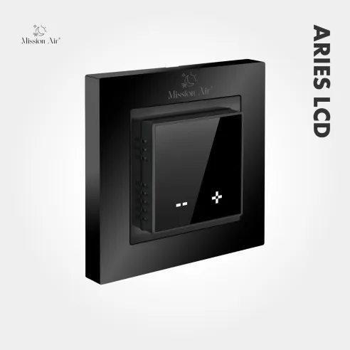 ARIES LCD Room Temperature Controller | Black