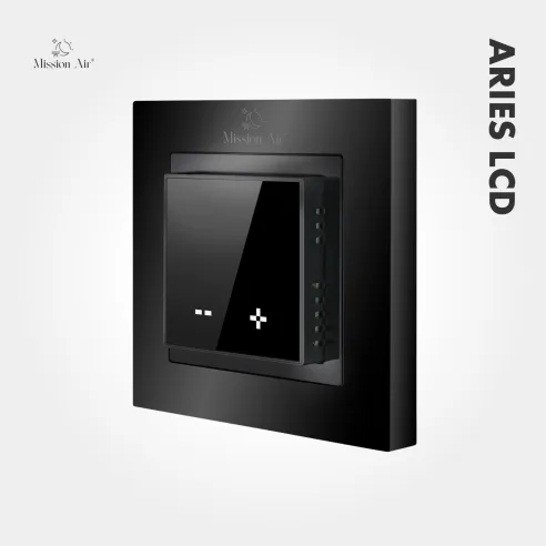 ARIES LCD Room Temperature Controller | Black