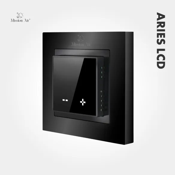 ARIES LCD Room Temperature Controller | Black