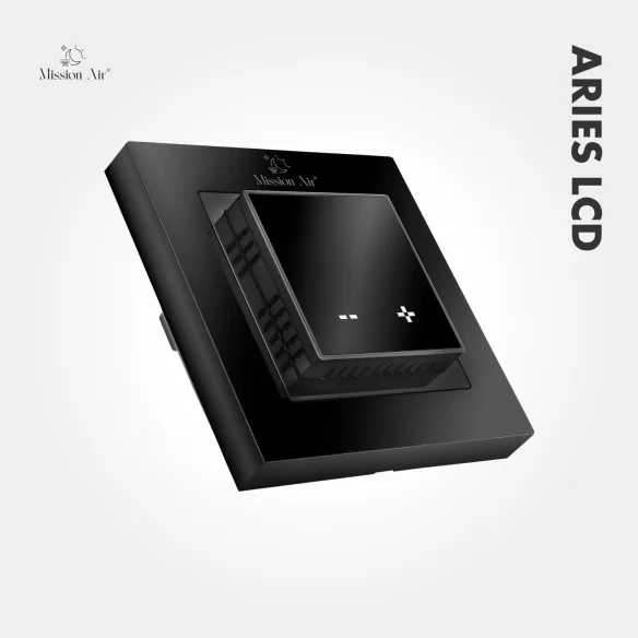 ARIES LCD Room Temperature Controller | Black