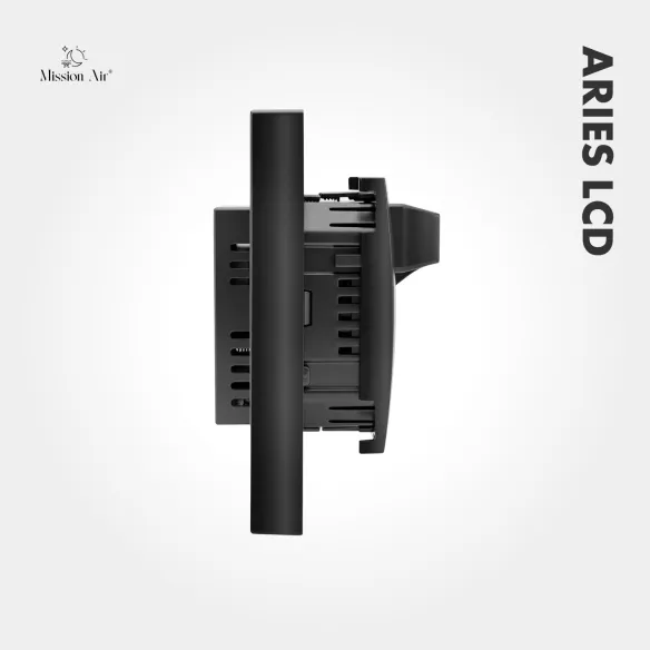 ARIES LCD Room Temperature Controller | Black