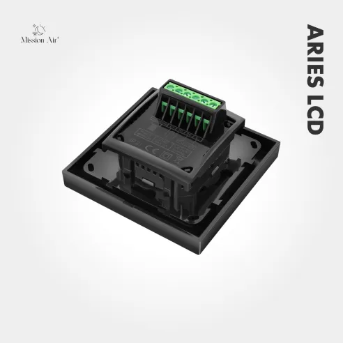 ARIES LCD Room Temperature Controller | Black