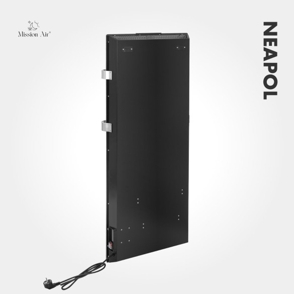 NEAPOL 1200 W Convector Heater | Glass Panel, WiFi, Black
