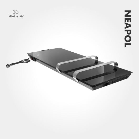 NEAPOL 1200 W Convector Heater | Glass Panel, WiFi, Black