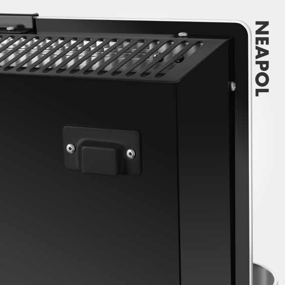 NEAPOL 1200 W Convector Heater | Glass Panel, WiFi, Black