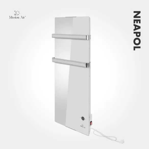NEAPOL 1200 W Convector Heater | Glass Panel, WiFi, White