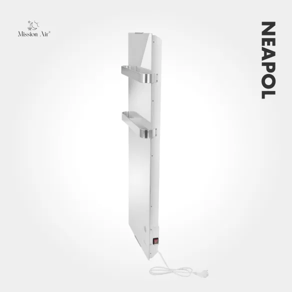 NEAPOL 1200 W Convector Heater | Glass Panel, WiFi, White