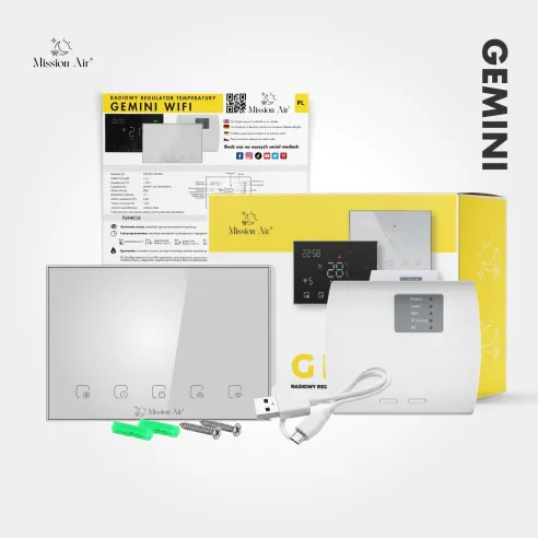 GEMINI WiFi Radio Temperature Controller | White