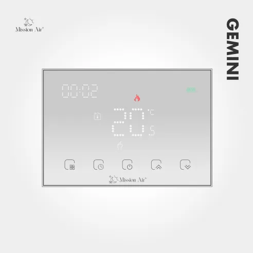 Regulator temperatury GEMINI WiFi radiowy | Biały
