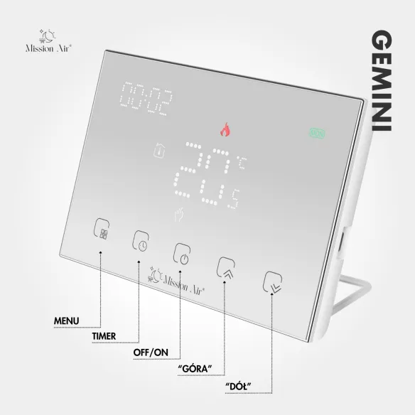 GEMINI WiFi Radio Temperature Controller | White