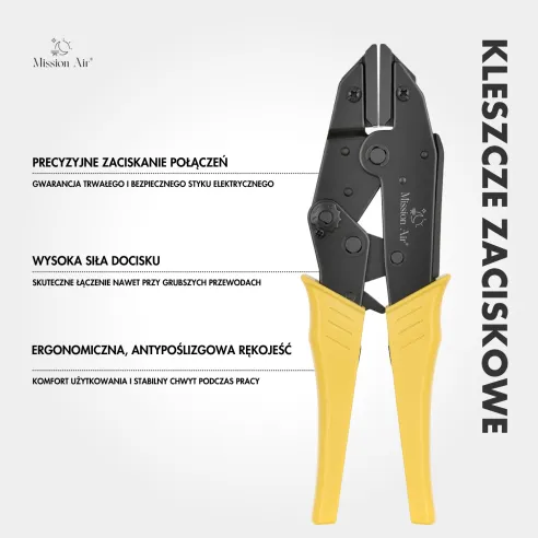 Kleszcze zaciskowe do konektorów