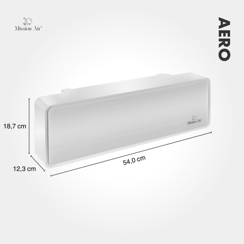 AERO 2000 W PTC Air Curtain | 54 cm, White
