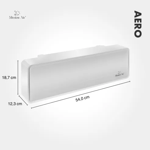 Kurtyna powietrzna AERO 2000 W PTC | 54cm, Biała