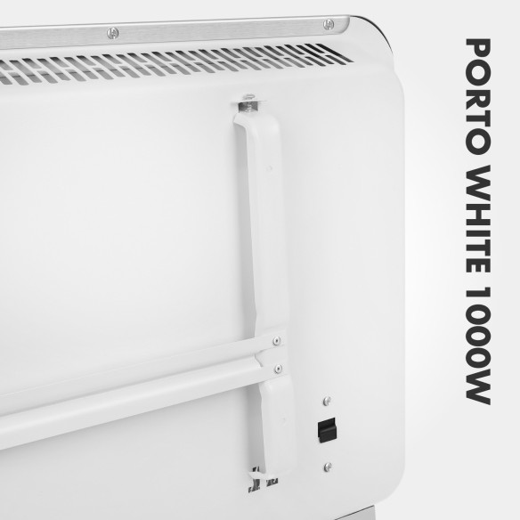 PORTO 1000 W Convector Heater | Electric, White