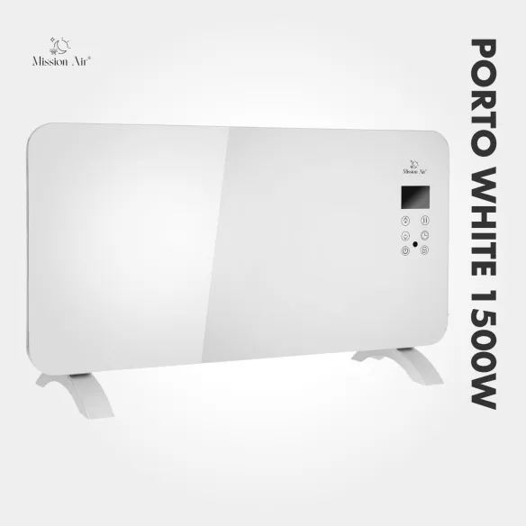 PORTO 1500 W Convector Heater | Electric, White