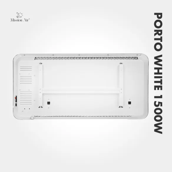 PORTO 1500 W Convector Heater | Electric, White