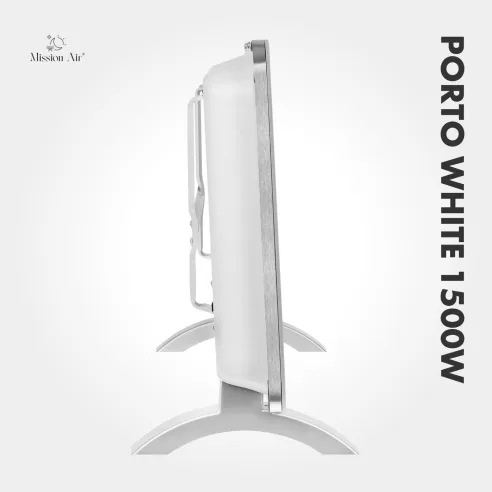 Grzejnik konwektorowy PORTO 1500 W | Elektryczny, Biały