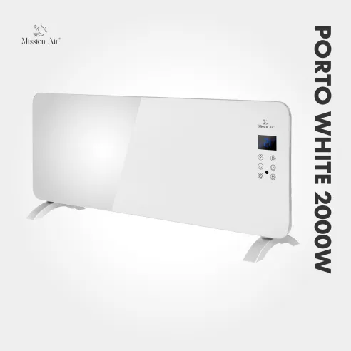 PORTO 2000 W Convector Heater | Electric, White